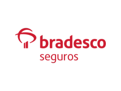 Logo da Bradesco na LUNAC Seguros, corretora de seguro no Rio de Janeiro