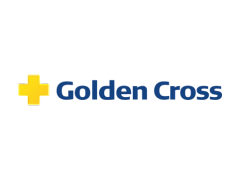 Logo da Golden Cross na LUNAC Seguros, corretora de seguro no Rio de Janeiro