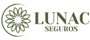 Logotipo verde da LUNAC Seguros, corretora de seguro no Rio de Janeiro